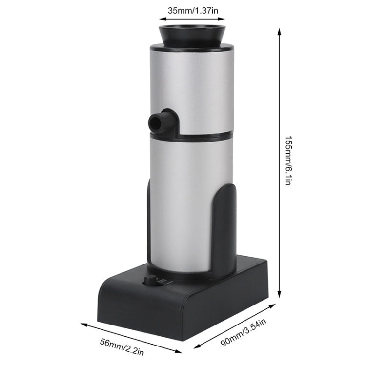 Kitchen Tool Handheld Smoke Detector Household Molecular Dishes Steak Salmon Smoker, SK303 Upgrade Model Silver, SK303 Upgrade Model Black, SK305B Black