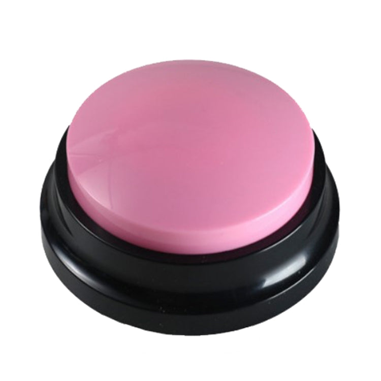 Pet Communication Button Dog Vocal Box Recording Vocalizer, Style: Recording Model, Yellow, Lake Blue, White, Dark Blue, Light Blue, Green, Purple, Red, Orange, Rose Red, Pink
