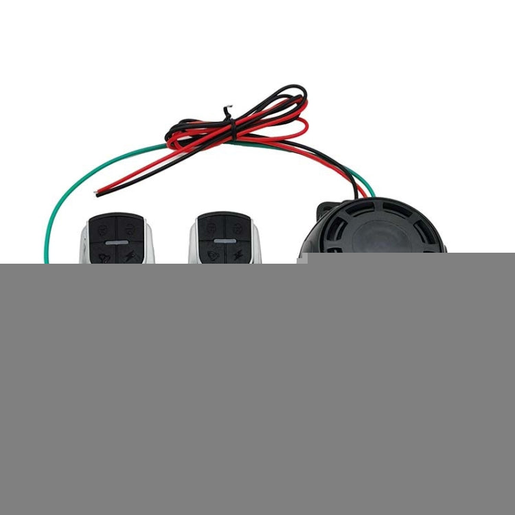 12V Motorcycle Anti-theft Remote Control Horn Alarm, 2 RC