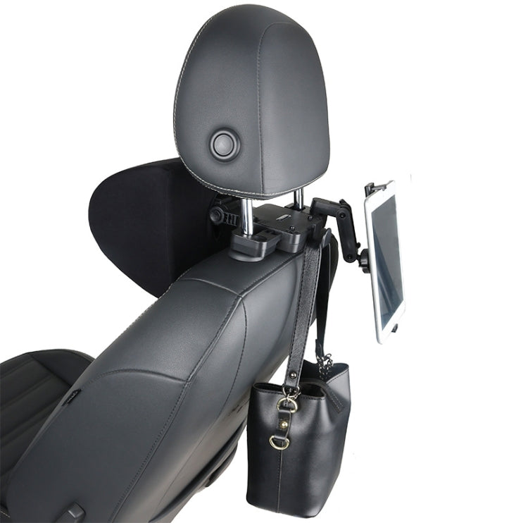 A09 5D Car Universal Adjustment U-shaped Memory Foam Headrest, U-shaped (Brown), With Stand  (U-shaped), U-shaped (Black), U-shaped (Gray)