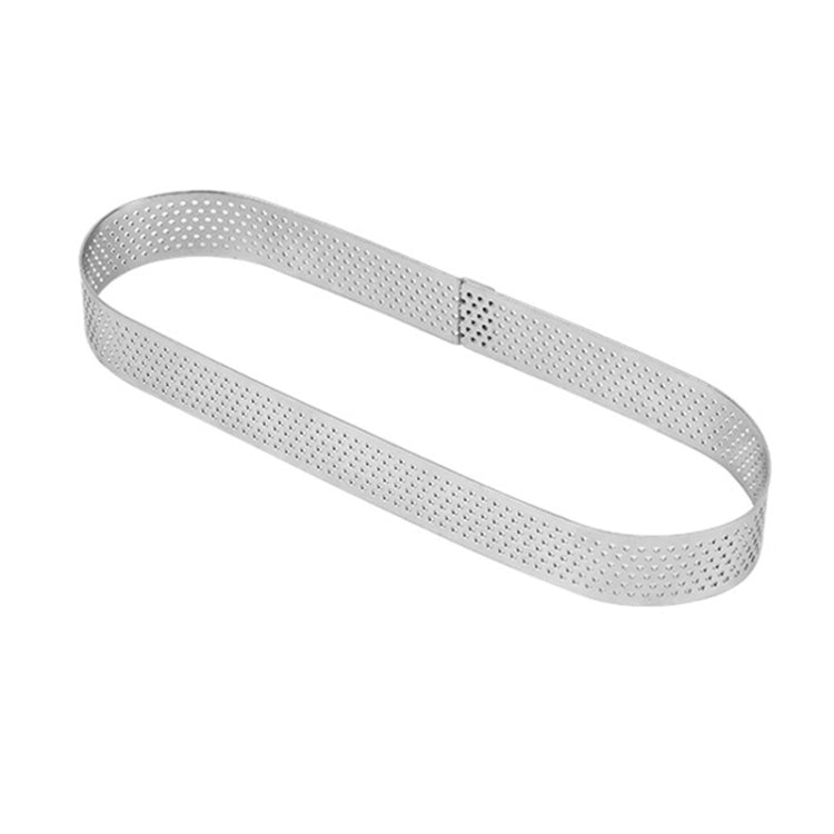 BN1006 Stainless Steel Mousse Circle Thickened Perforated Cake Mold DIY Baking Tools, Rectangle(4.7 inches), Rectangle(7 inches), Square(2.9 inches), Square(3.3 inches), Square(3.9 inches), Square(4.7 inches), Round(2.7 inches), Oval(4.7 inches)       ...