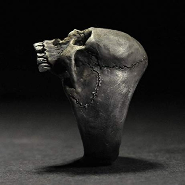 C56213 2pcs Punk Vintage Skull Ring Horror Skull Ring Men Gift, 6, 7, 8, 9, 10, 11, 12, 13, 14