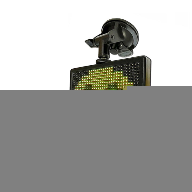 P4-32x32 RGB Full Color Emoticon Picture LED Car Display Wireless Transmission Wifi Custom, P4-32x32 RGB USB