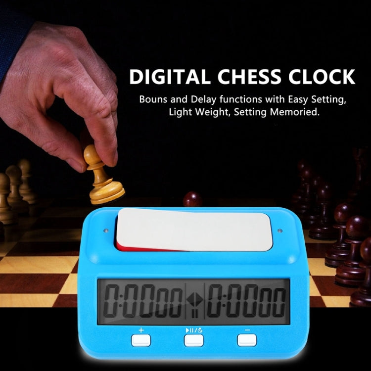 HQT101 Plastic Chess Clock Go Chess Timer, HQT101 Blue, HQT101 Green, HQT101 Red Wine