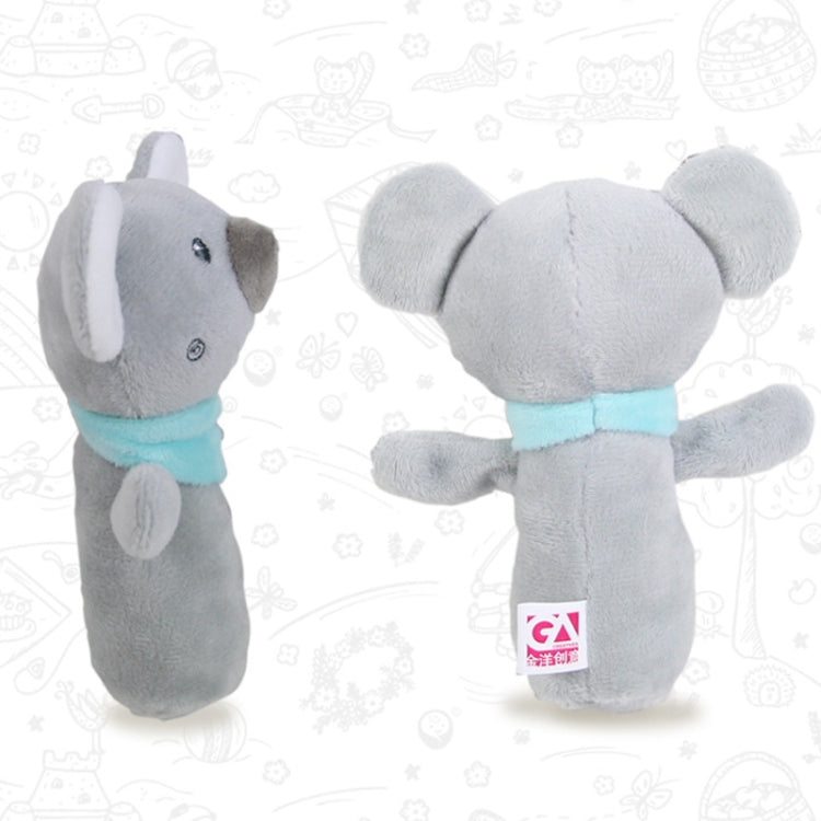 Baby Hand Rattles Toys Hand Grip Stick Newborn Soothing Toys,Style:, Giraffe, Pink Rabbit, Little Grey Elephant, Koala, Piggy, Monkey, White Rabbit, Little Red Mouse, Little Flower Elephant, Little Banana, Sleep Bear Blue Rattles                       ...