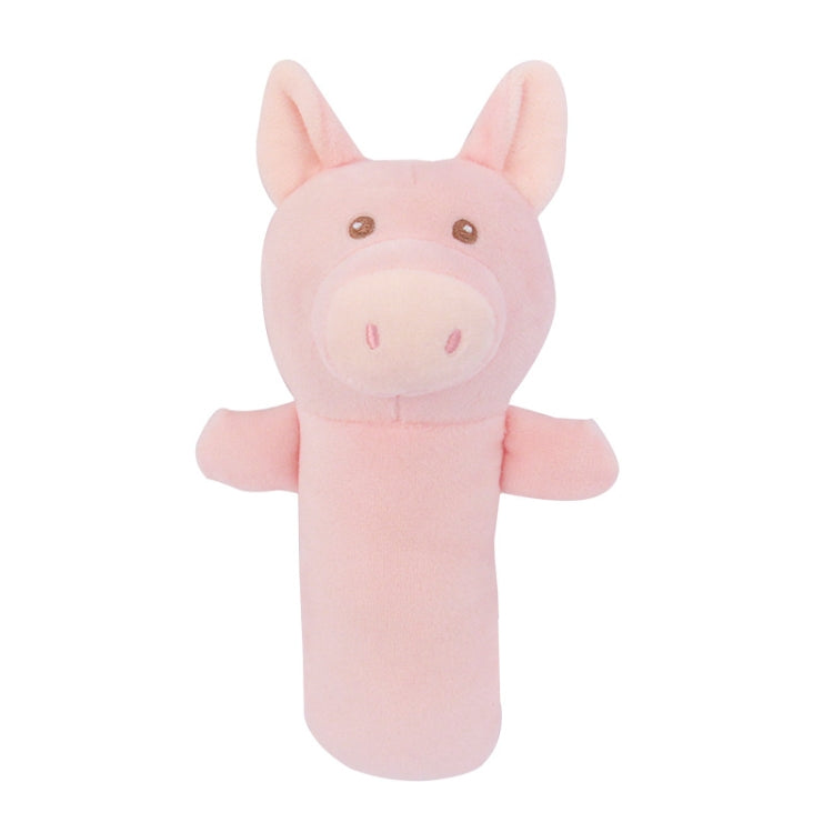 Baby Hand Rattles Toys Hand Grip Stick Newborn Soothing Toys,Style:, Giraffe, Pink Rabbit, Little Grey Elephant, Koala, Piggy, Monkey, White Rabbit, Little Red Mouse, Little Flower Elephant, Little Banana, Sleep Bear Blue Rattles                       ...