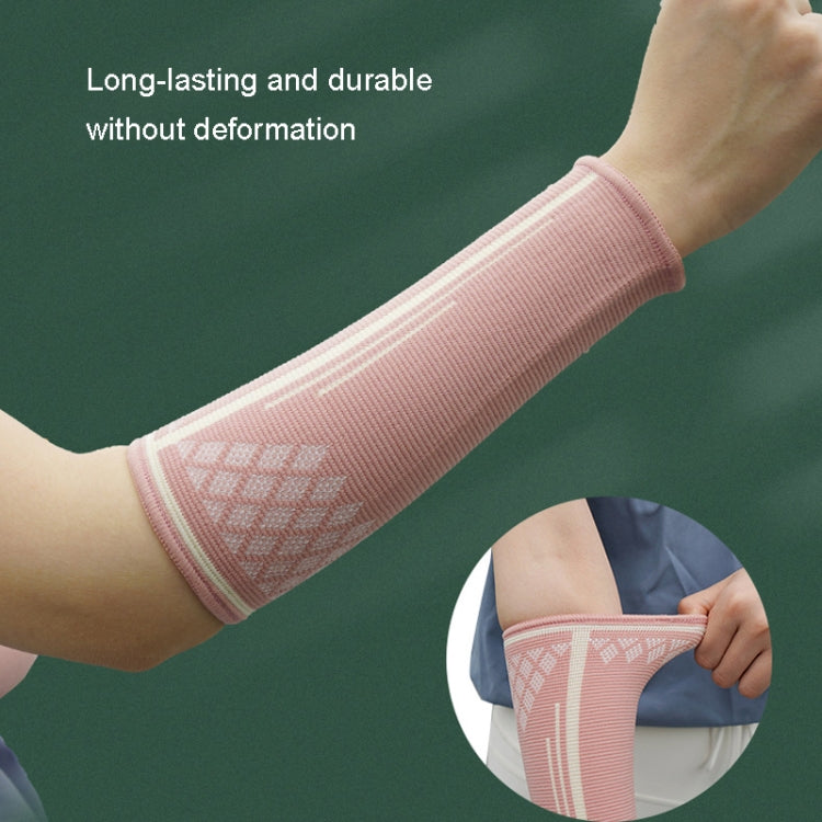 1pair Volleyball Protector Wrist Guards Sports Extended Arm Guards, Size:, S (Pink), M (Pink), L (Pink), S (Black), M (Black), L (Black)