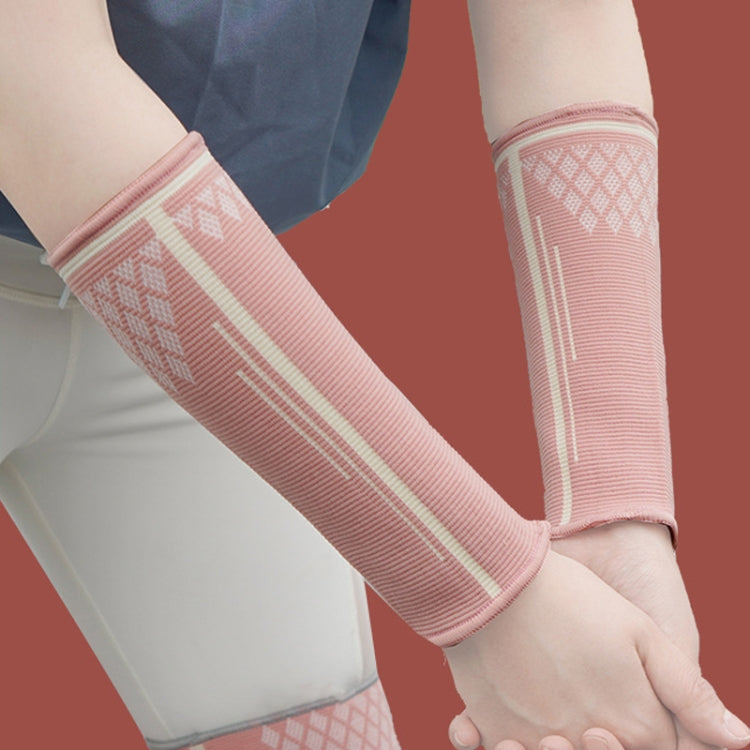 1pair Volleyball Protector Wrist Guards Sports Extended Arm Guards, Size:, S (Pink), M (Pink), L (Pink), S (Black), M (Black), L (Black)