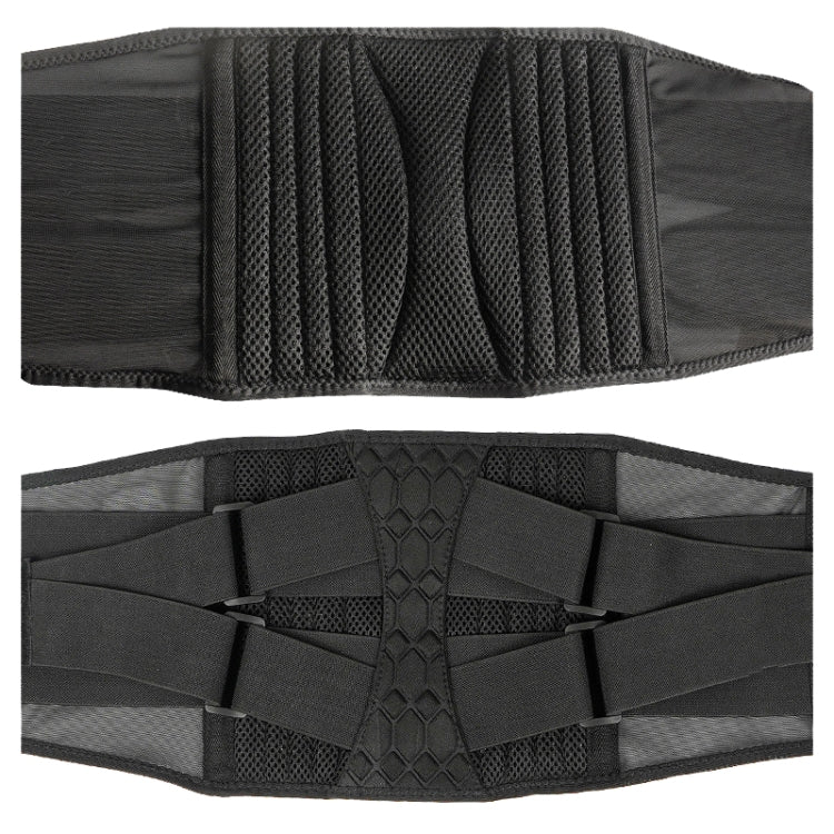Men Steel Plate Squatting Weightlifting Exercise Use Waist and Abdominal Belt, Size:, M, L, XL