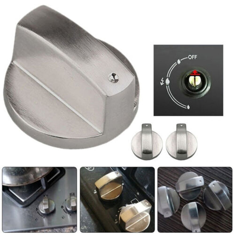 2pcs  6mm Cooker Hob Knobs Gas Stove Knobs Control Switch, 2pcs 6mm Round