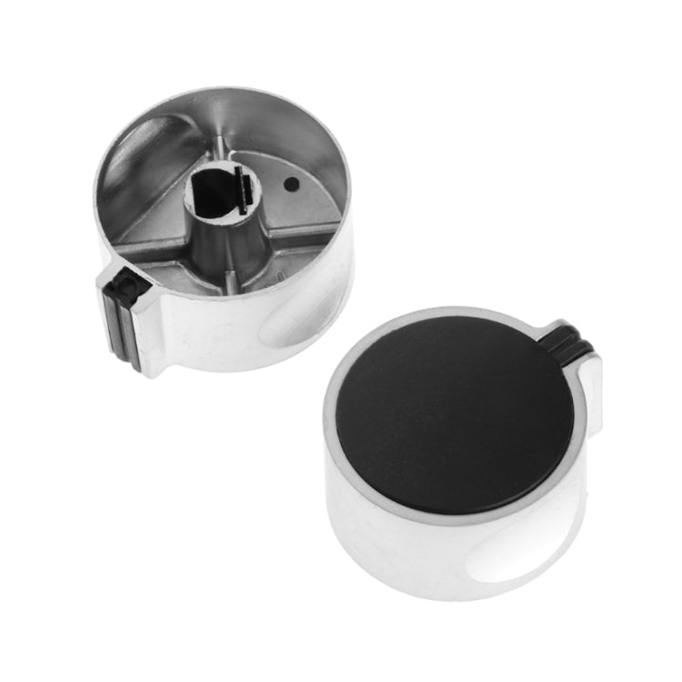 1pair  8mm  Metal Round Gas Stove Switch Knob Cooker Hob Switch, 1pair 8mm 45 Degree