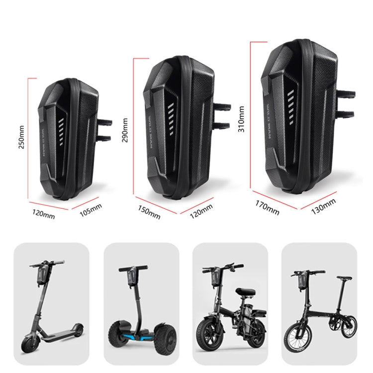 WILD MAN  ES8X Electric Scooter Bicycle Fast Disassembly Hanging Bag EVA Hard Shell Bag, Fast Disassembly 2L, Fast Disassembly 3L, Fast Disassembly 4L