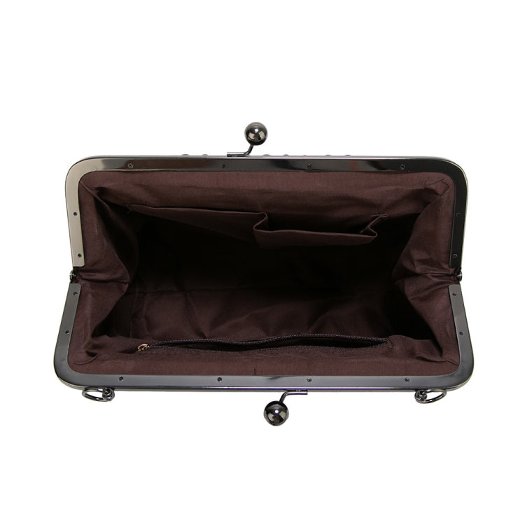 036 Vintage Buckle Handbags Leather Adjustable Crossbody Bag