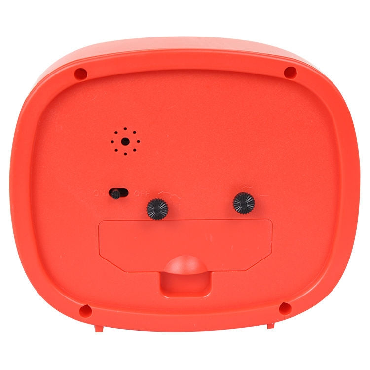 Square Candy Color Stereo Digital Silent Alarm Clock Children Student Alarm Clock, Square (Black), Square (Pink), Square (Red), Square (Green), Square (Blue)
