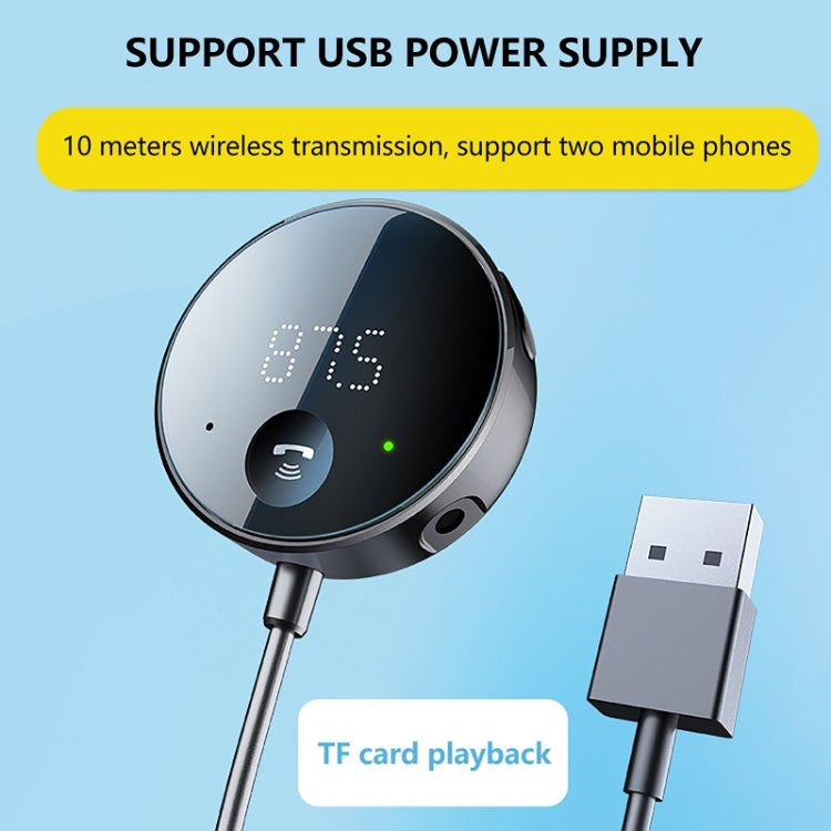 Car Bluetooth Receiver MP3 Player FM Music Transmitter, S-23