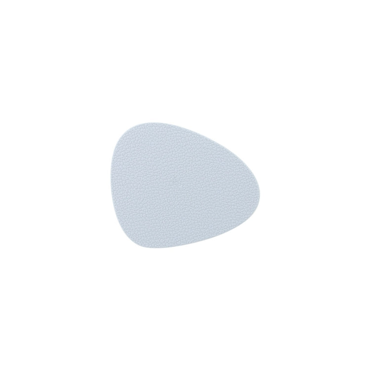 10pcs Teardrop-Shaped Silicone Table Insulation Mat Leather Textured Kitchen Cup And Pot Mat, Coaster(Red), Coaster(Pink), Coaster(Green), Coaster(Blue), Coaster(Gray)