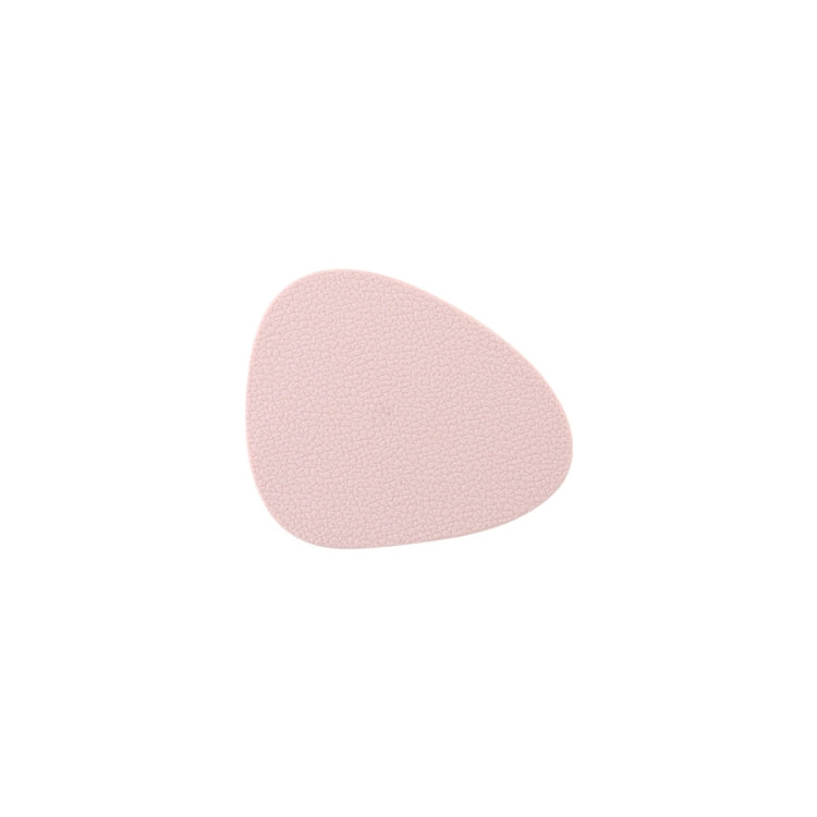 10pcs Teardrop-Shaped Silicone Table Insulation Mat Leather Textured Kitchen Cup And Pot Mat, Coaster(Red), Coaster(Pink), Coaster(Green), Coaster(Blue), Coaster(Gray)