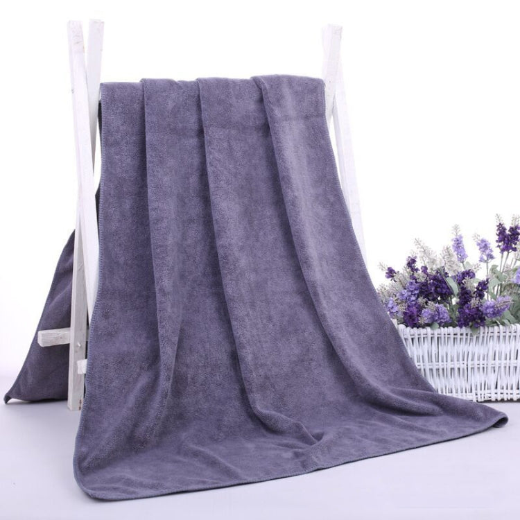 Nano Thickened Large Bath Towel Hairdresser Beauty Salon Adult With Soft Absorbent Towel, 80x180cm