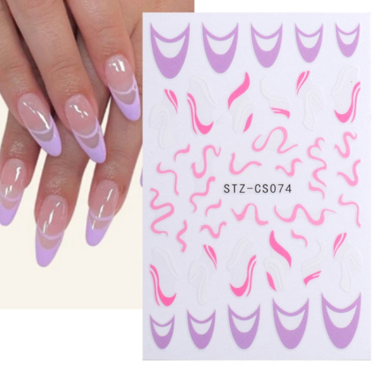 French Style Manicure Sticker Pop Stripe Line Nail Sticker, Stz-CS069, Stz-CS070, Stz-CS071, Stz-CS072, Stz-CS073, Stz-CS074, Stz-CS075, Stz-CS076, Stz-CS077, Stz-CS078, Stz-CS079, Stz-CS090, Stz-CS091, Stz-CS092, Stz-CS116, Stz-CS117, Stz-CS118       ...