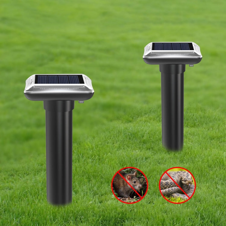 SJZ038 Outdoor Waterproof Solar Ultrasonic Rat Repeller Ultrasonic Animal Repeller, SJZ038 (Orange), SJZ038 (Black), SJZ038 (Green)