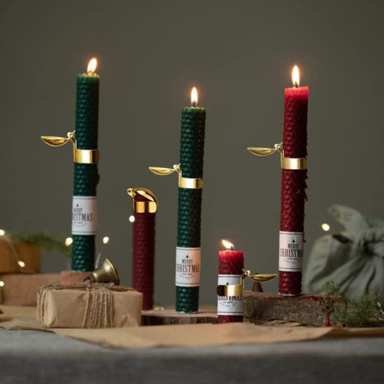 Automatic Candle Extinguisher Metal Candle Extinguishing Fire Clamp Candle Extinguisory Cover, Automatic Candle Extinguisher Gold, Automatic Candle Extinguisher Silver