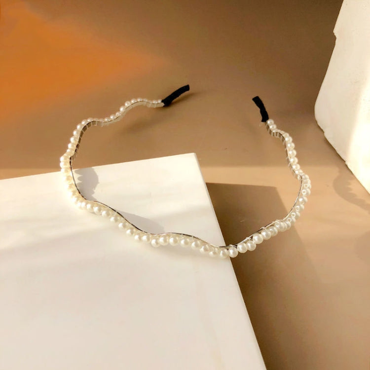 Sweet Pearl Headband Retro Versatile Hair Accessories, 1A, 2B, 3C, 4, 5, 6, 7, 8, 9, 10, 11, 12, 13, 14, 15, 16, 17, 18, 19, 20