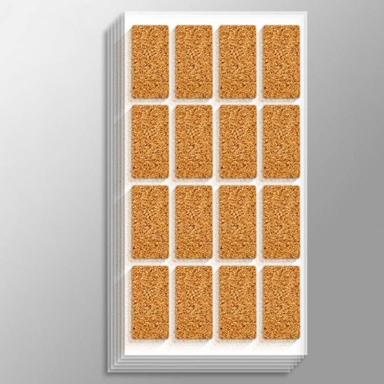 1bag Non-Marking Marker Stickers Kitchen Classification Waterproof Oilproof Self-Adhesive Vintage Label Stickers, Small Cork, Large Cork