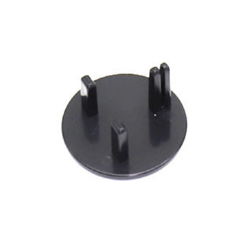 UK 3-Hole Baby Socket Protection Cover, Round Black, Round Transparent, Pear Shaped White