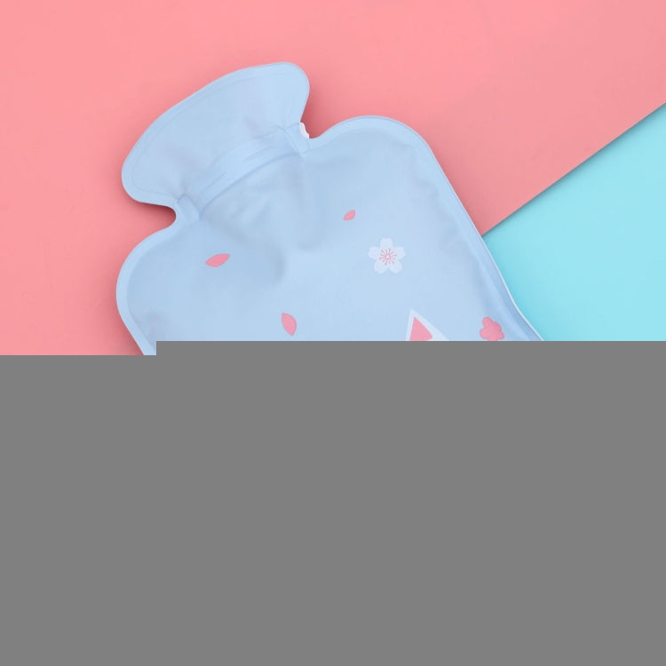 Cartoon Water Filled Hot Water Bag Mini High Density PVC Winter Warm Water Bag, Style and Color Random Delivery, Small 17x11cm, Large 14.5x21cm