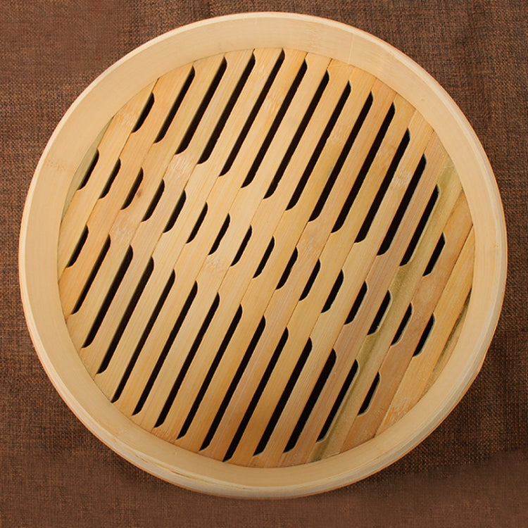 Bamboo Bun Steamer Food Veggie Steamer Basket, 21cm Cage, 27cm Cage