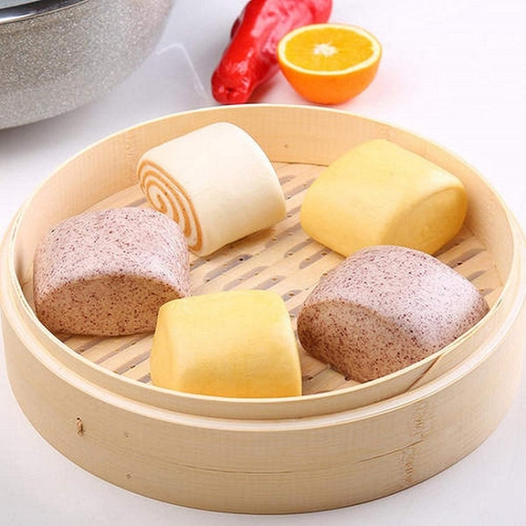 Bamboo Bun Steamer Food Veggie Steamer Basket, 21cm Cage, 27cm Cage