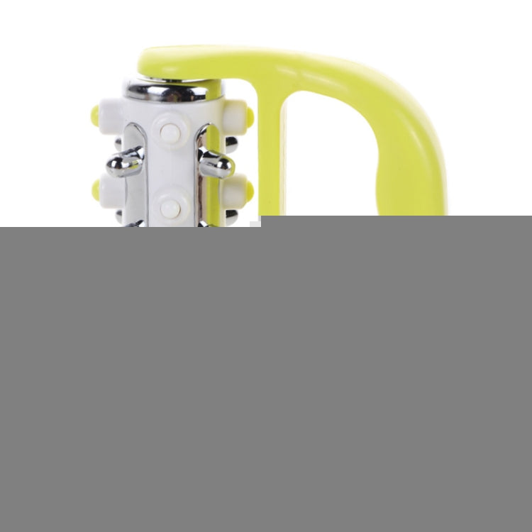 Handheld Curved Five-row Iron Column Roller Soothing Massager