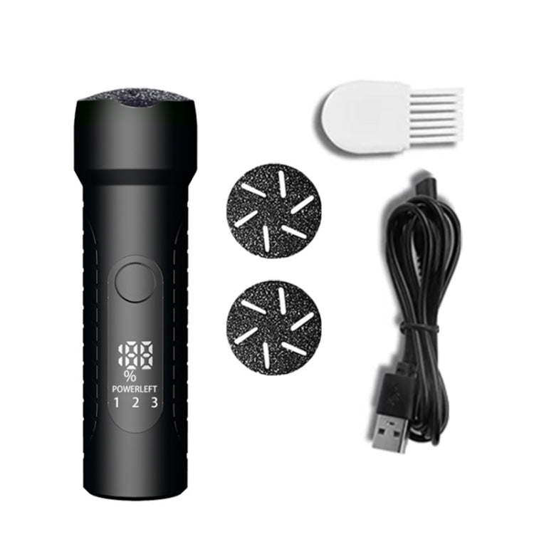 Electric Foot File Pedicure Kit Waterproof Feet Callus Remover, White, Kit 1 White, Kit 2  White, Matte Black, Kit 1 Black, Kit 2  Black
