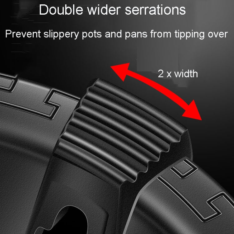 Kacheeg Household Gas Stove Gathering Fire Energy Saving Cover Kitchen Non-Slip Windscreen, Four-Jawed, Five-Jawed