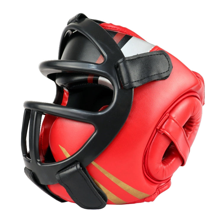 Sparring Boxing Helmet Thai Combat Competition Heads Protection Cover, S, M, L