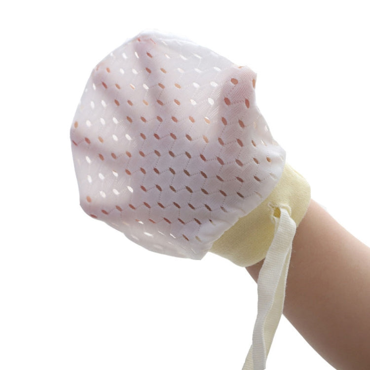 Newborn Baby Anti-Scratching Mesh Mittens Summer Breathable Elastic Lacing Adjustable Gloves, For 0-18 Months (Pink), For 0-18 Months (Yellow), For 0-18 Months (Blue), For 0-10 Months (Pink), For 0-10 Months (Yellow), For 0-10 Months (Blue)            ...