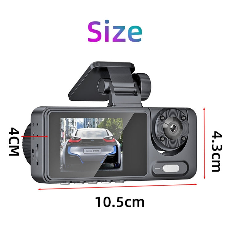 High-Definition Night Vision Driving Recorder, Dual Recording No WIFI, Triple Recording No WIFI, Triple Recording With WIFI Mobile Playback
