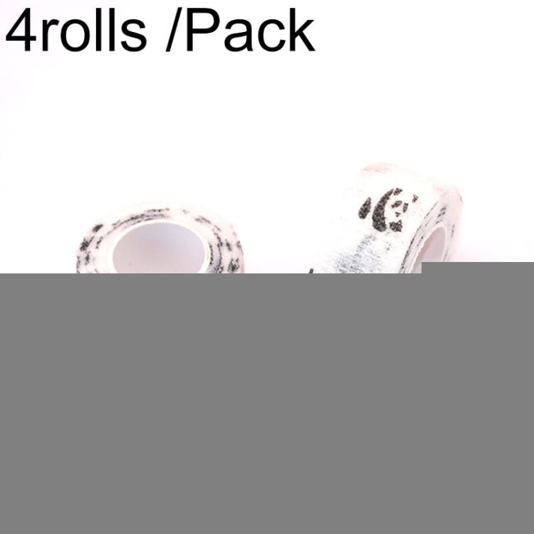 4rolls /Pack 2.5cm X 4.5m Cartoon Non-Woven Sports Protection Bandage, Panda