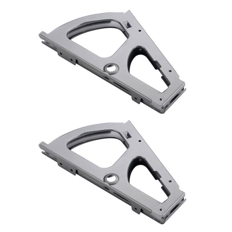 1pair Concealed Shoe Rack Cold Rolled Steel Flap Mounting Fittings, Single Layer Black, Single Layer Gray, Double Layer Black, Double Layer Gray, Three Layer Black, Three Layer Gray