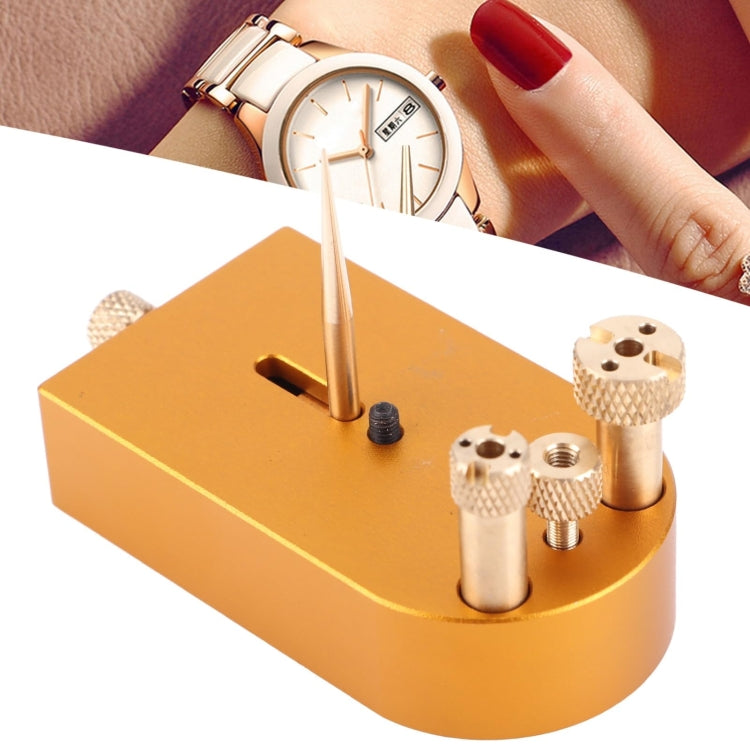 Square Metal Watch Hairspring Movement Balance Wheel Bracket