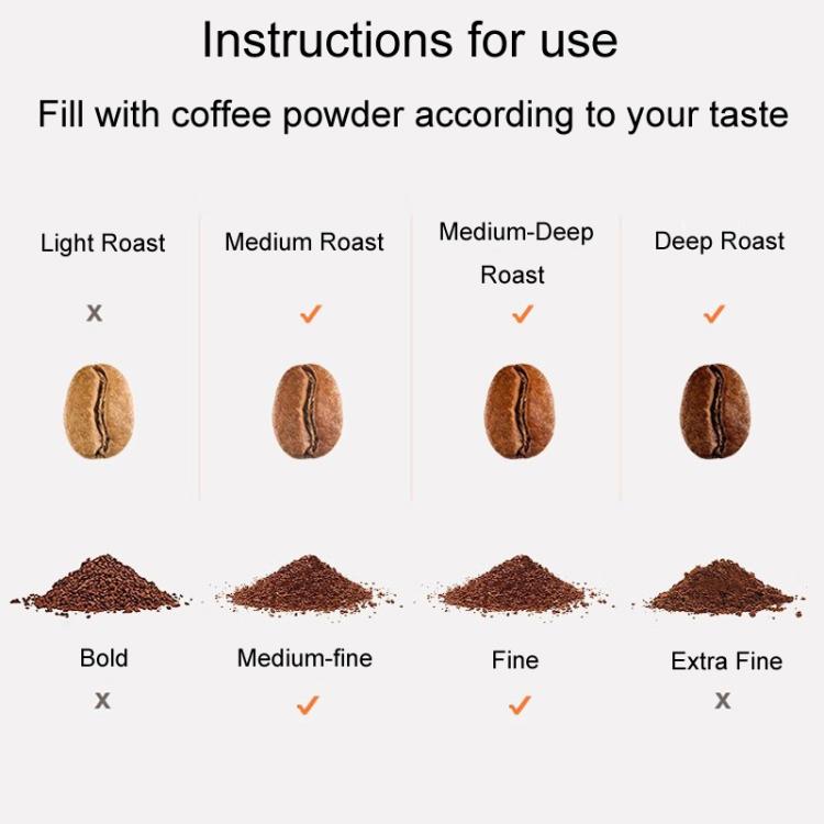 For Dolce Gusto Coffee Maker Stainless Steel Reusable Coffee Capsule Shell, Capsule+Brush And Scoop, Capsule+40mm Powder Hammer+Brush And Scoop