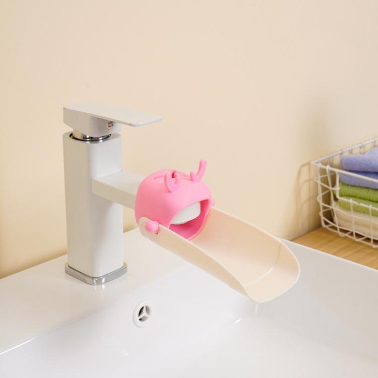 Cartoon Little Deer Kids Faucet Extender Household Splashproof Faucet Diverter Tool