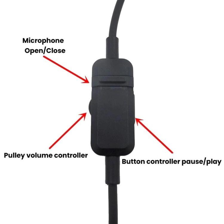 For Beyerdynamic MMX300 II Gaming Headset Audio Cable, ZS0226