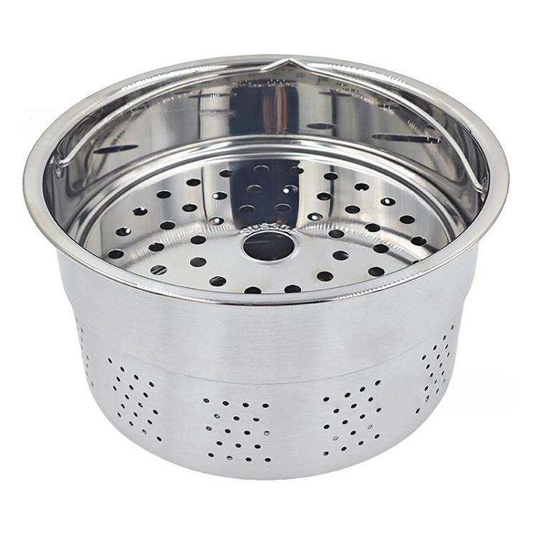 For Thermomix TM6 TM5 Stainless Steel Steamer Basket Healthy Cooking Steamer
