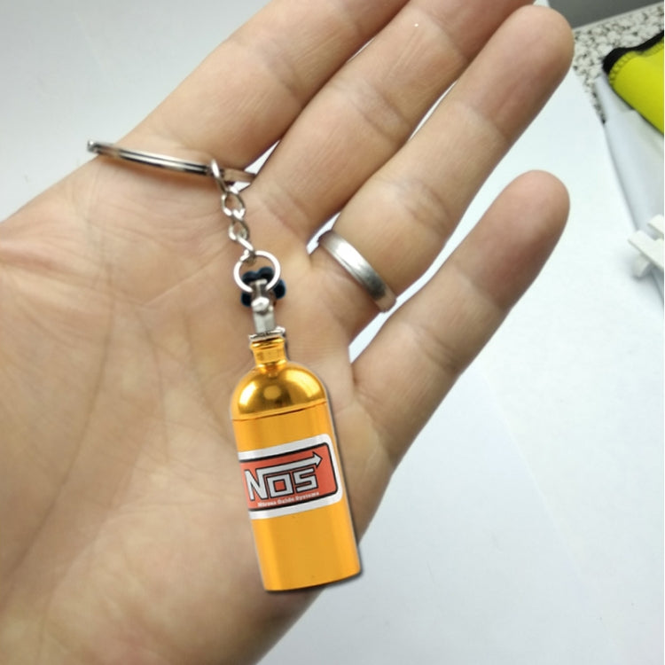 2 PCS Fashion Metal Keyring Car Keychain Auto Key Chain Key Ring, Black, Blue, White, Red, Purple, Gold, Green