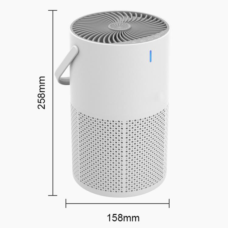 K802-1 Home Touch-Control Air Purifier With Low Noise & LED Light Odor-Eliminating Aromatherapy Air Freshener, K802-1