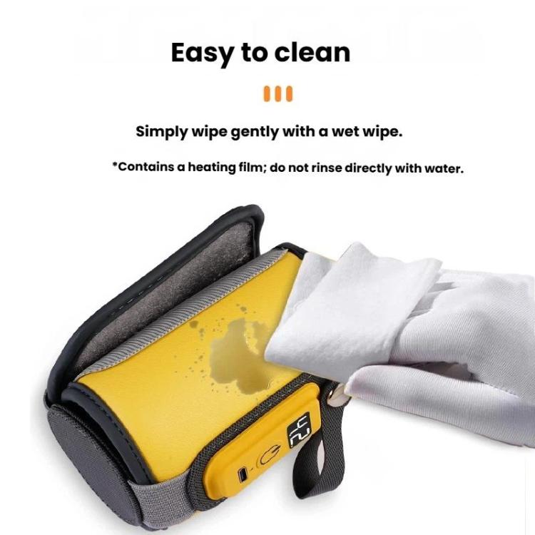 Portable Baby Bottle Heating & Insulating Sleeve with Digital Display USB-C Powered, 5 Adjustable Temperature Settings