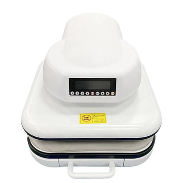 FCOLOR HTP-E38 Fully Automatic Electric Heat Press Machine 38x38cm T-Shirt Printer With Retractable Heat Press, EU Plug, US Plug, UK Plug