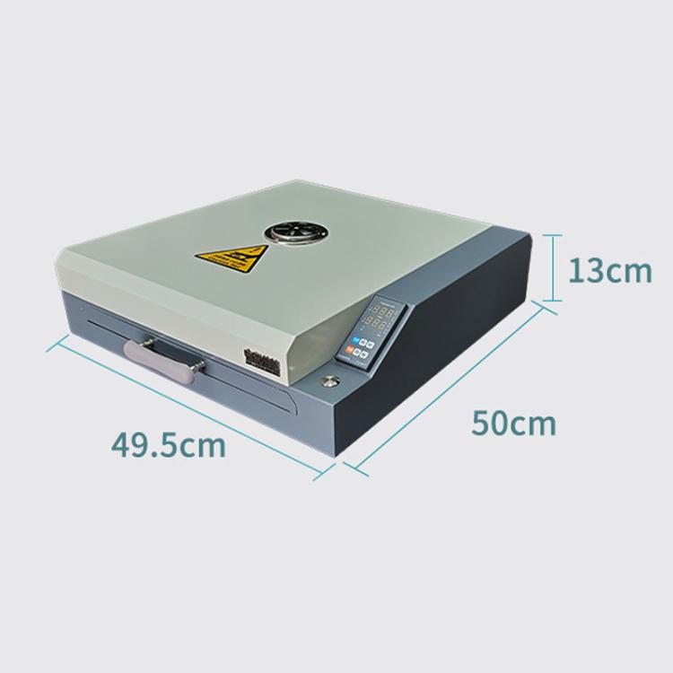 ZHONGYINJIAJIE A3+ DTF White Ink Hot Melt Powder Rapid Heating Drying PET Transfer Film Oven, EU Plug, US Plug, UK Plug