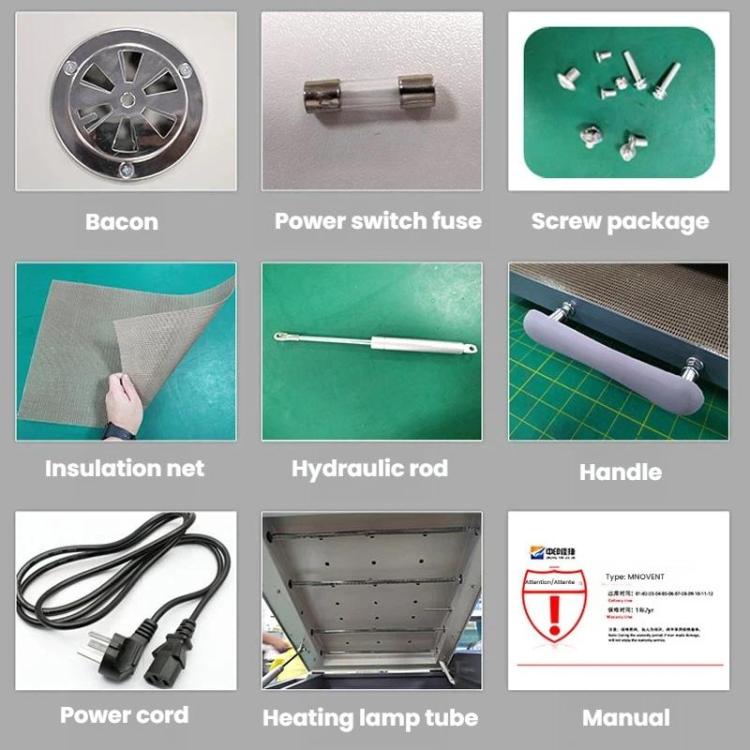 ZHONGYINJIAJIE A3+ DTF White Ink Hot Melt Powder Rapid Heating Drying PET Transfer Film Oven, EU Plug, US Plug, UK Plug